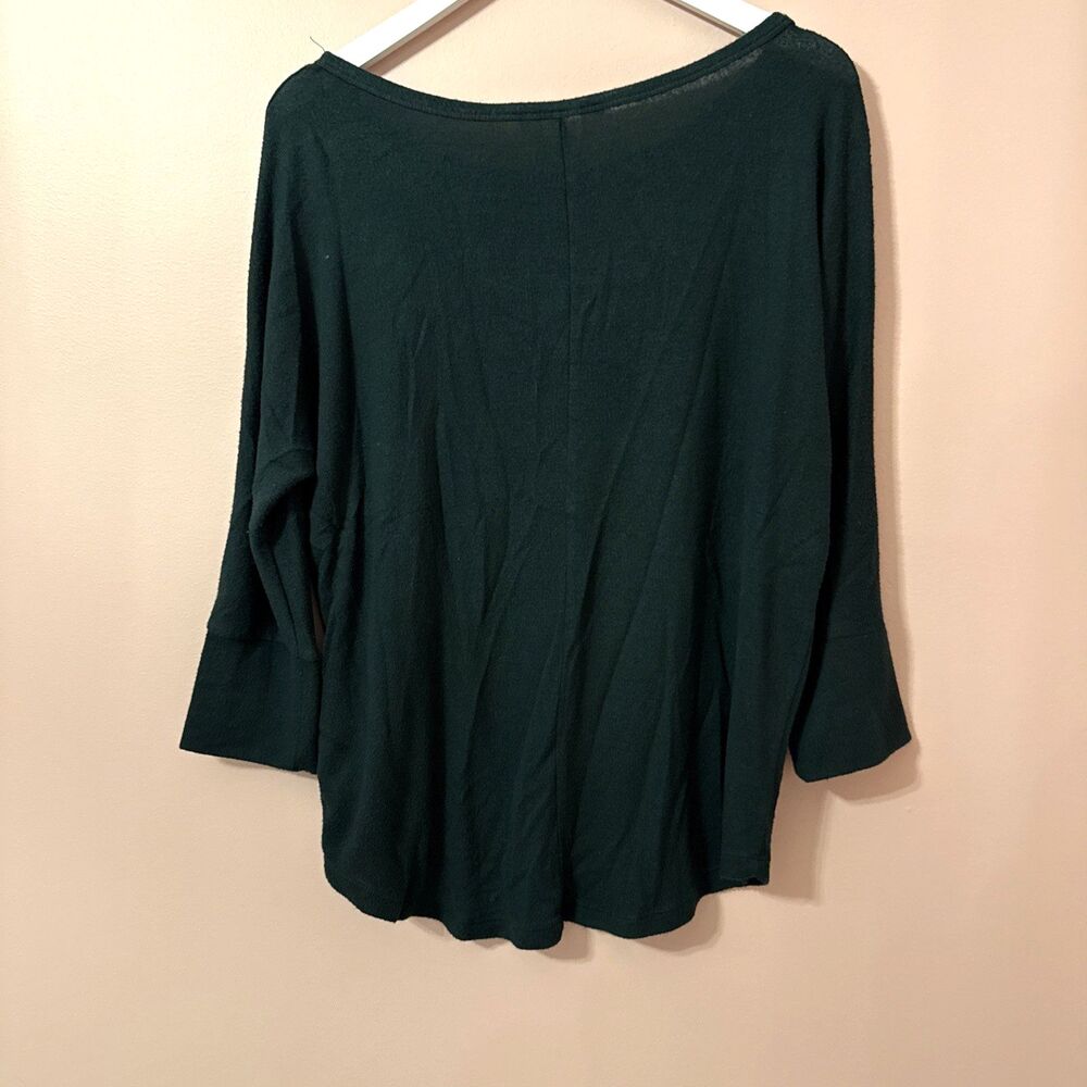 Market & Spruce Lightweight Green Sweater - Large - Picture 2 of 3